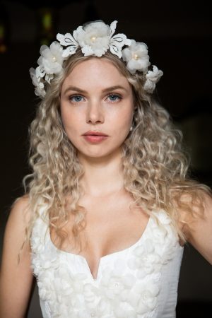Pure Poetry Wedding Flower Crown No. 2461
