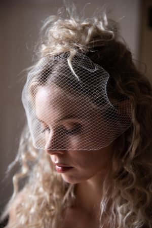 Beguiling Fine Weave Birdcage Veil No. 2466