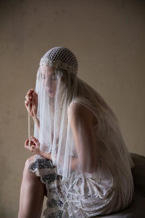 Pearls Of Wisdom 1920'S Juliet Cap No. 2458