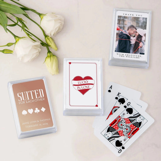 Lucky In Love Playing Cards