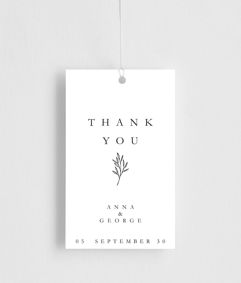 Luna Favor Tag by Shab M.