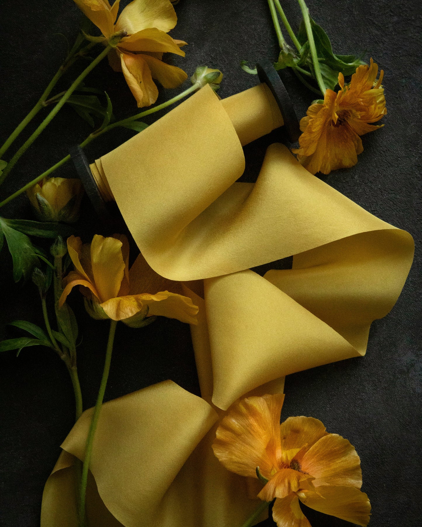 Marigold Silk Ribbon