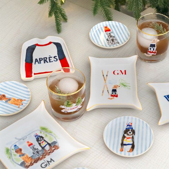 Mark & Graham X Gray Malin Ski Dog Catchall