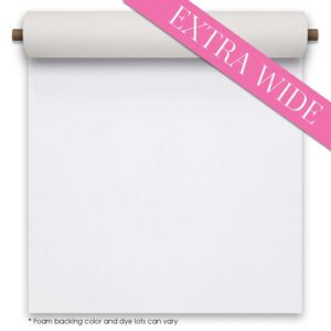 Marshmallow White "“ Wide Non-Slip Aisle Runner