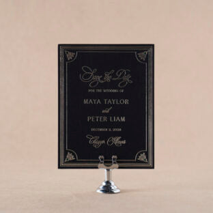 Maya Save the Date Wedding Invitation Suite