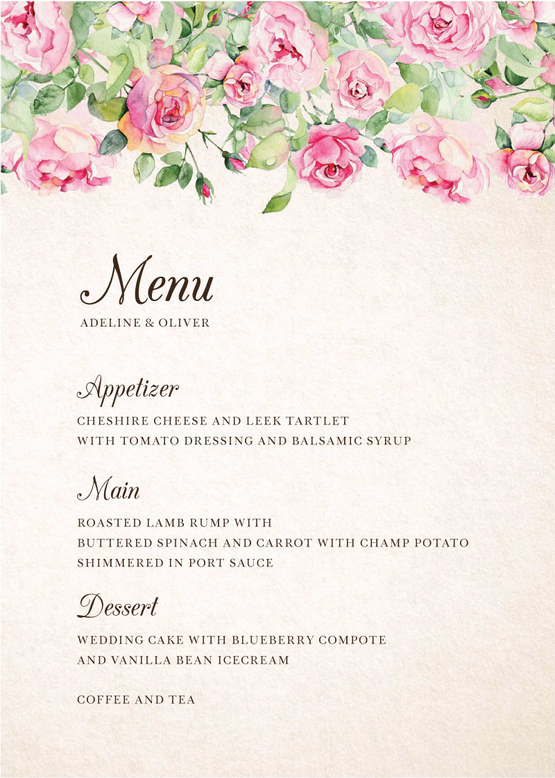 Good SpringMenu Cards by Inggrid H.