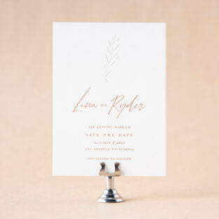 Minett Save the Date Wedding Invitation Suite