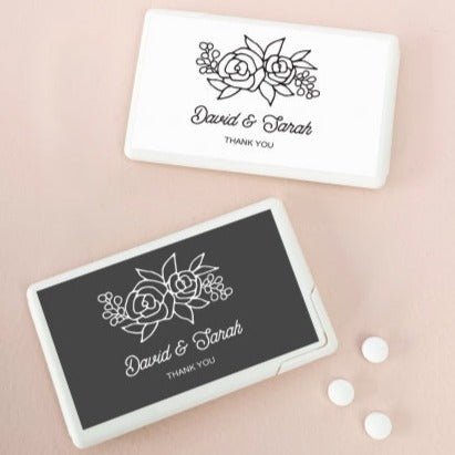 Mint Favor Packs - Floral