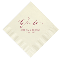 We Do Wedding Napkins