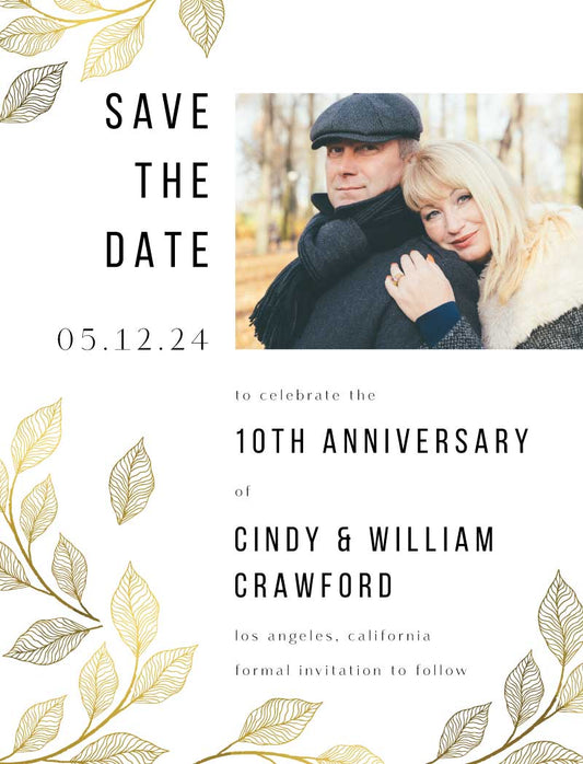 Our Memories Save The Date Cards by Yunita Y.