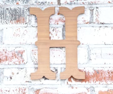 Outdoor Wood Letters