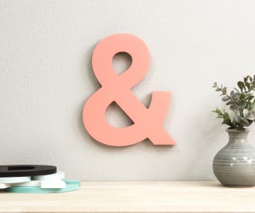 Painted MDF Wood Letters