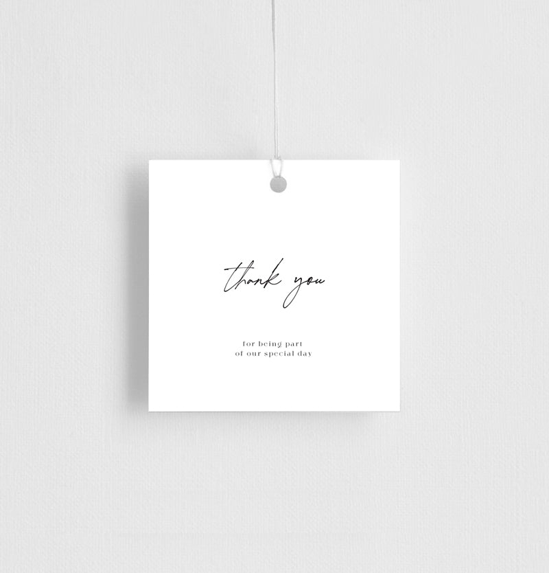 Pearl Favor Tag by Shab M.