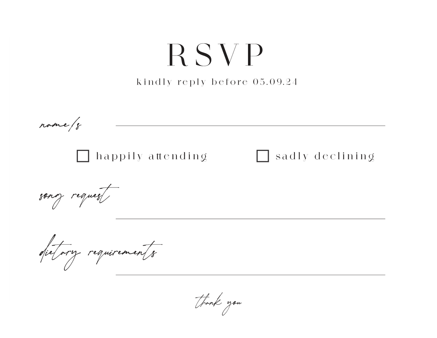 Pearl RSVP Cards by Shab M.