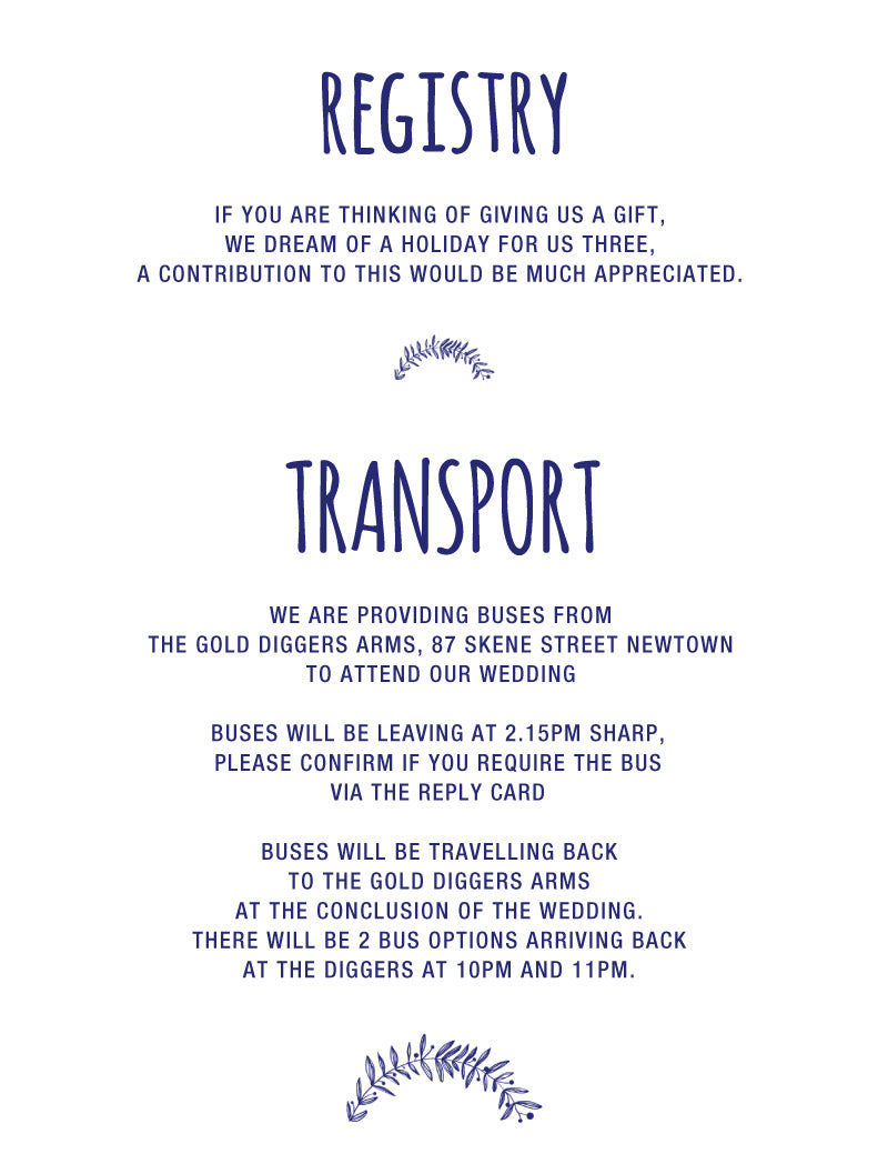 Rustic Gardens Information Card by Phabo R.