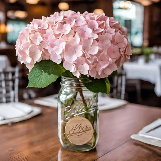 Pink Hydrangea Flowers 30 Bloom Weekly Subscription