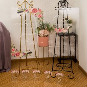 Pink Floral Acrylic Wedding Sign Package - welcome sign & seating chart CSP006