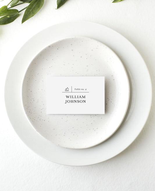 Type On LinePlace Cards by Phabo R.