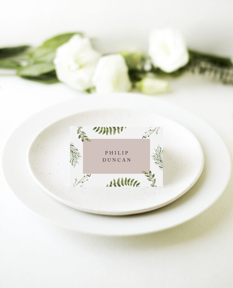 Botanical FunPlace Cards by Joy