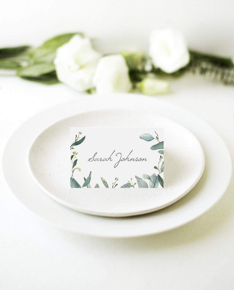 Botanical GeoPlace Cards by Heather P.