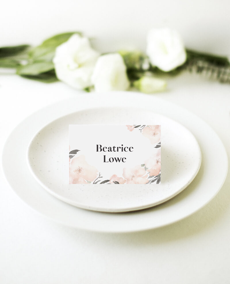 Ivory GardenPlace Cards by Joy