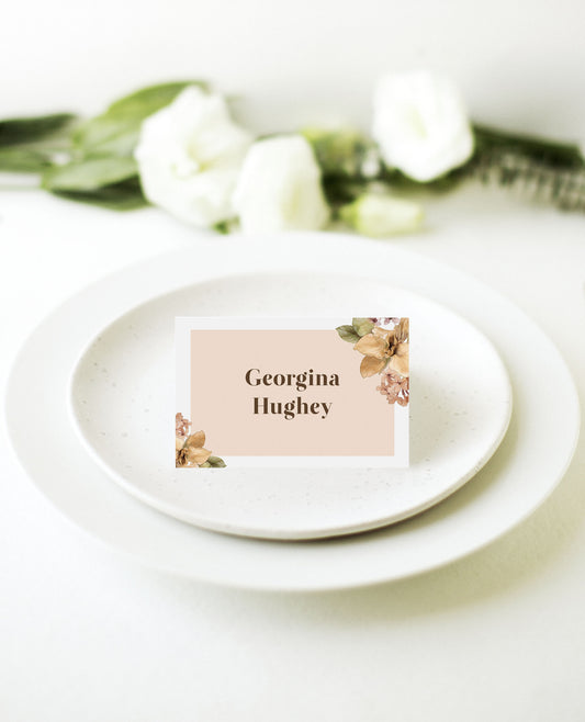 Blooming DayPlace Cards by Inggrid H.