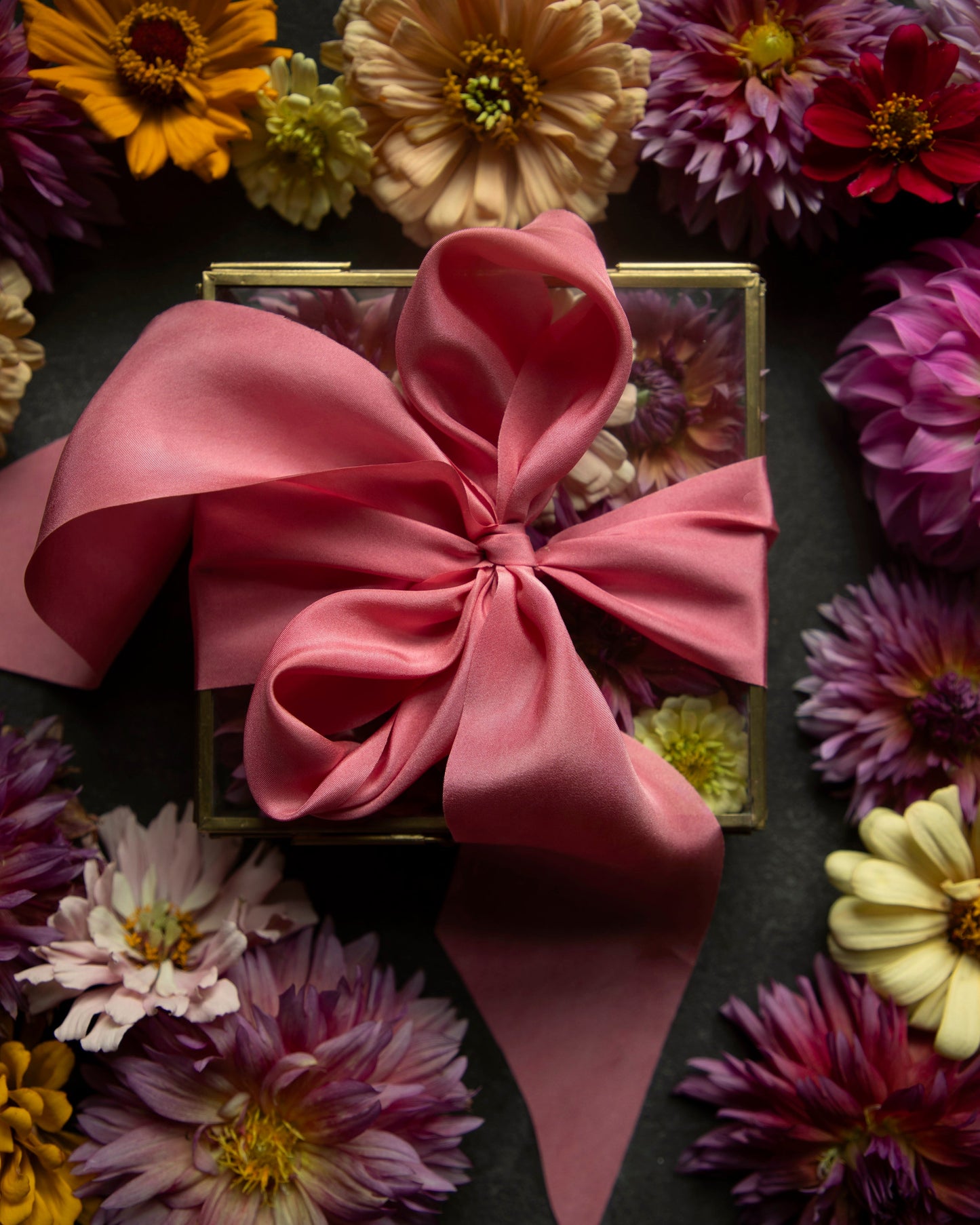 Playful Pink Silk Ribbon