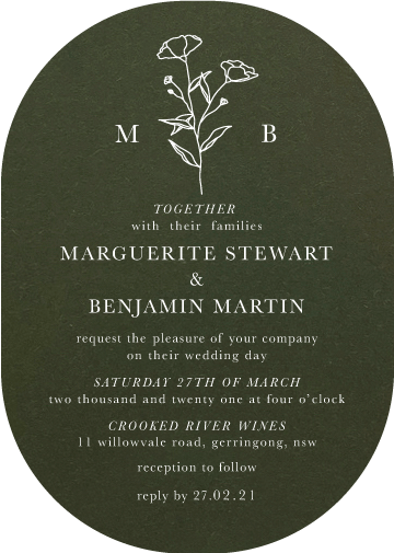 Printemps Wedding Invitations by Emma-Maree H.