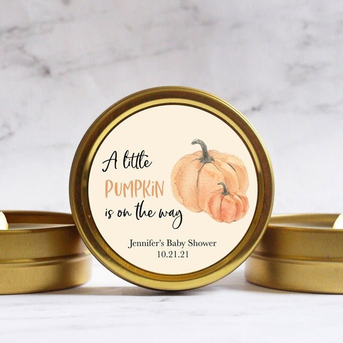 Pumpkin On The Way Candle
