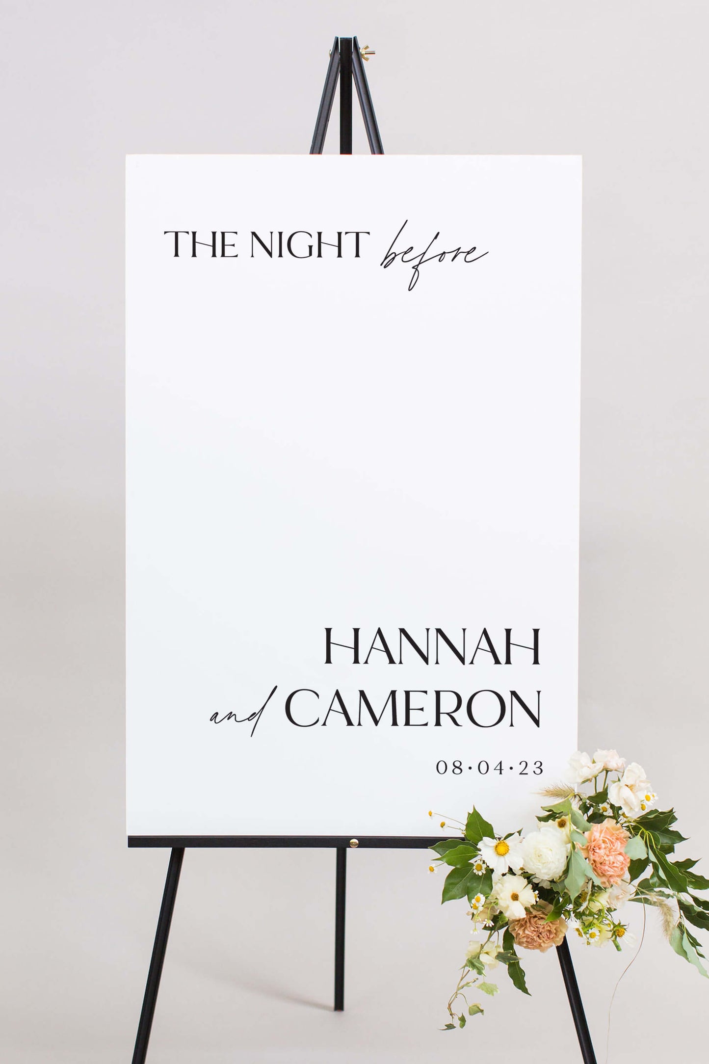 Gatorboard Rehearsal Dinner Sign Welcome | The Hannah
