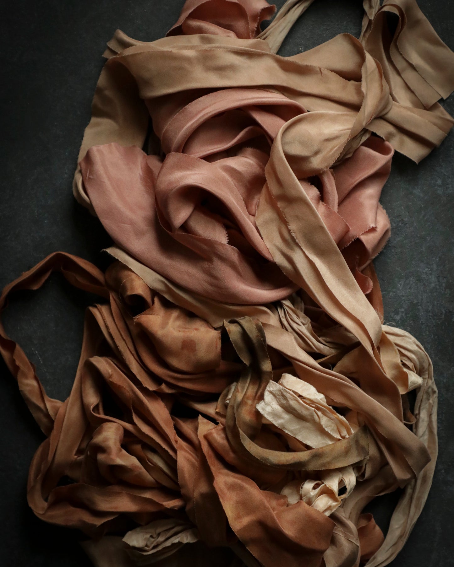 Coral Hues Ribbon Bundle