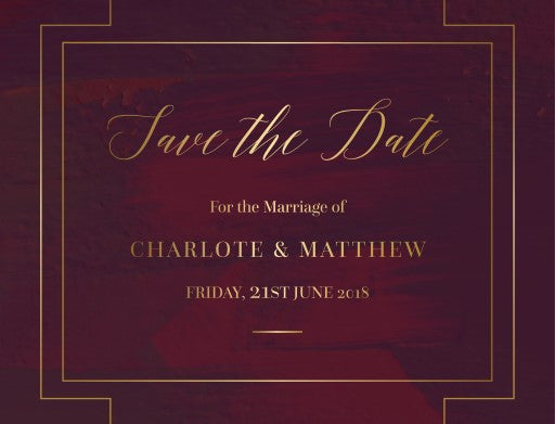 Ron Burgundy Save The Date Cards by Phabo R.