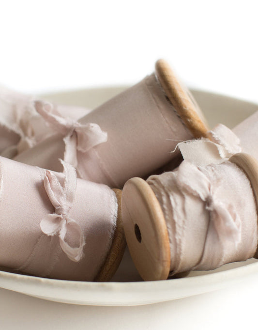 Rose Pâle Original Silk Ribbon