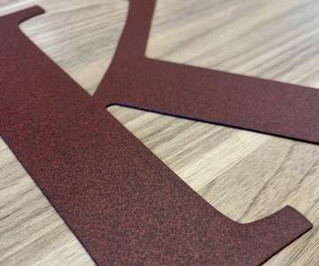 Rustic Metal Letters