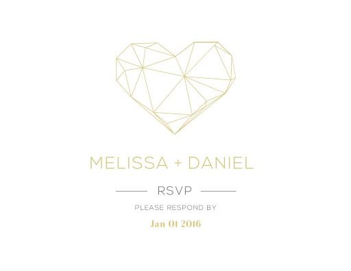 Diamond Love RSVP Cards by Patrizia T.
