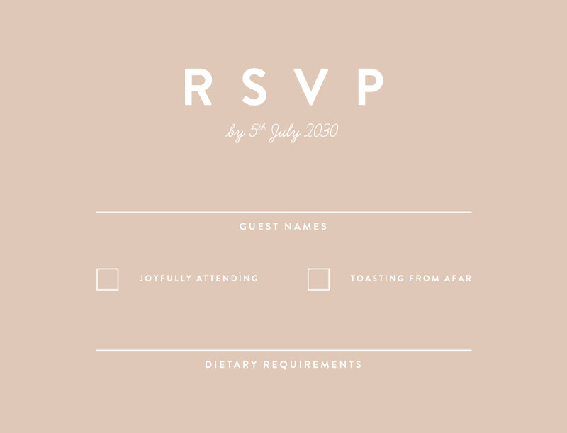 Leif RSVP Cards by Anna D.