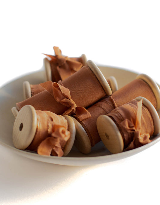 Rust Original Silk Ribbon