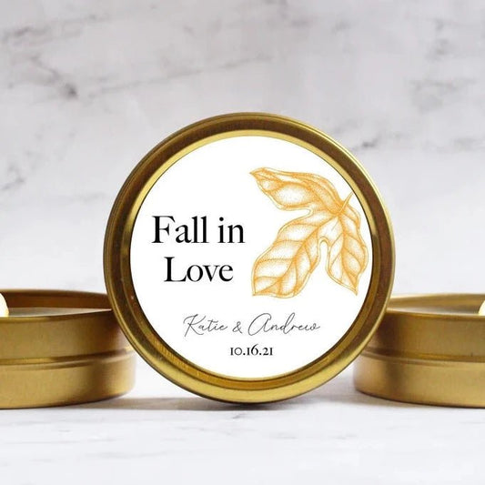 Rustic Love Candle