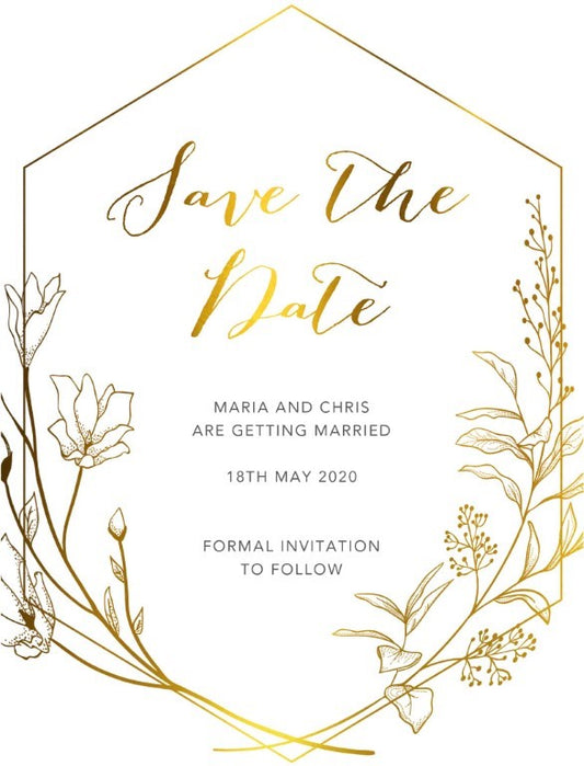 Saint Mary Save The Date Cards by Amber B.