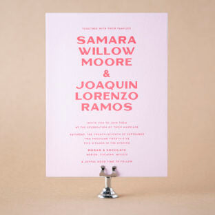 Samara Wedding Invitation Suite