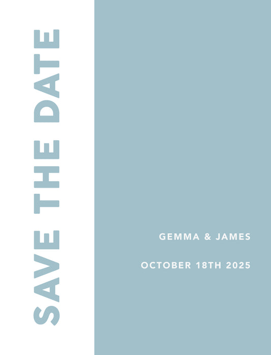 Clearview Save The Date Cards by Amber B.