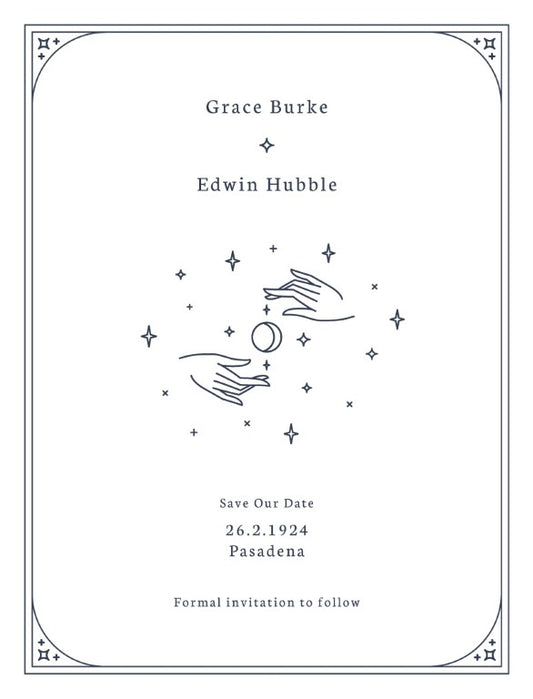 Ad Astra Save The Date Cards by Alexander K.