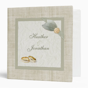 Scrapbook Wedding Planner binder