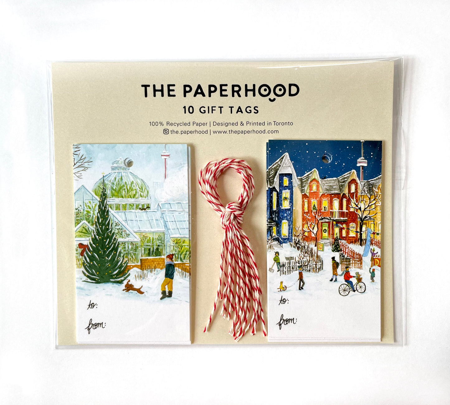 Gift Tags - Toronto Allan Gardens & Kensington Market