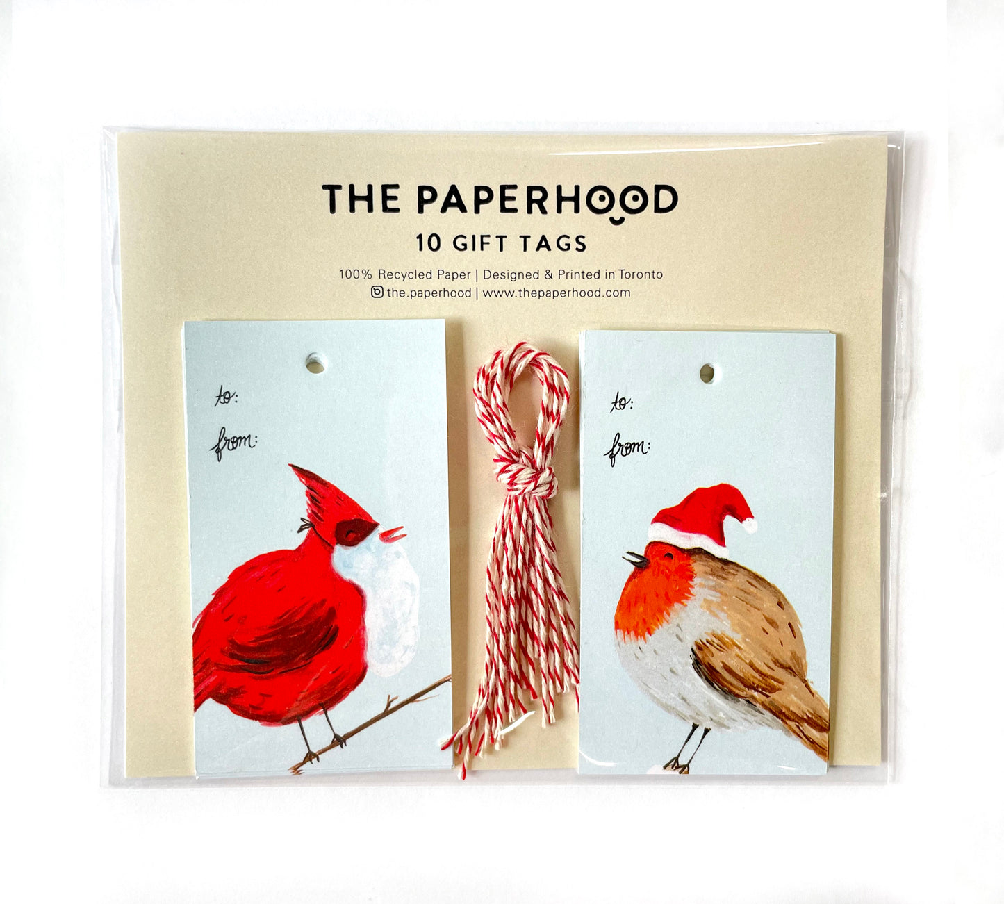 Gift Tags - Winter Birds