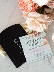 Christalla & Joshua Invitation