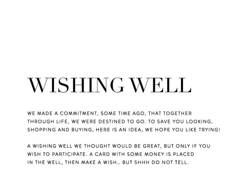 Serif Stroke Wishing Well by Yunita Y.