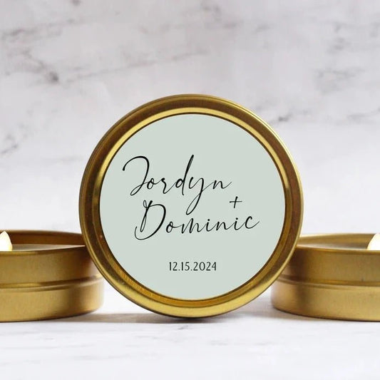 Simply in Love Candle Favor