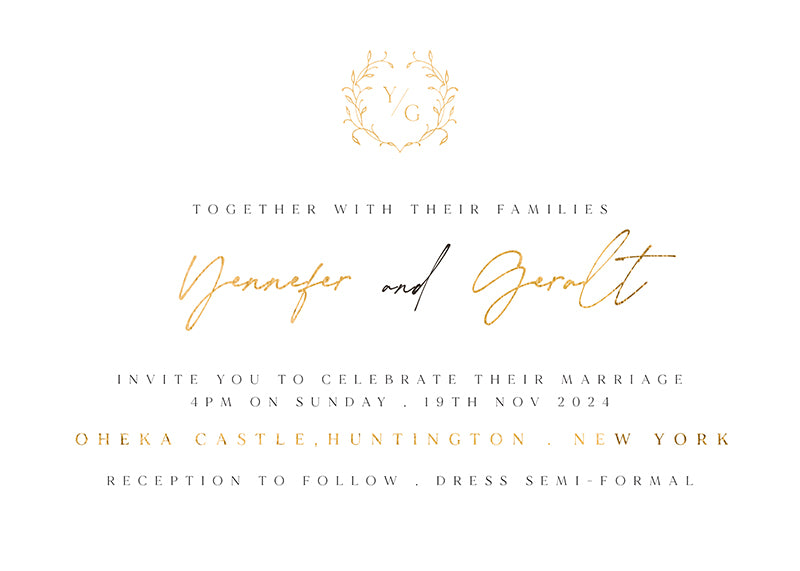 Siri Wedding Invitations by Shab M.