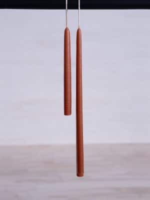 Skinny Taper Candles Clay